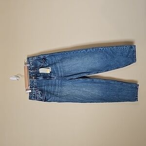 Boden Denim Tapered Mid Rise Fitted on Waist Ankle Skimming Sz  6 NWT